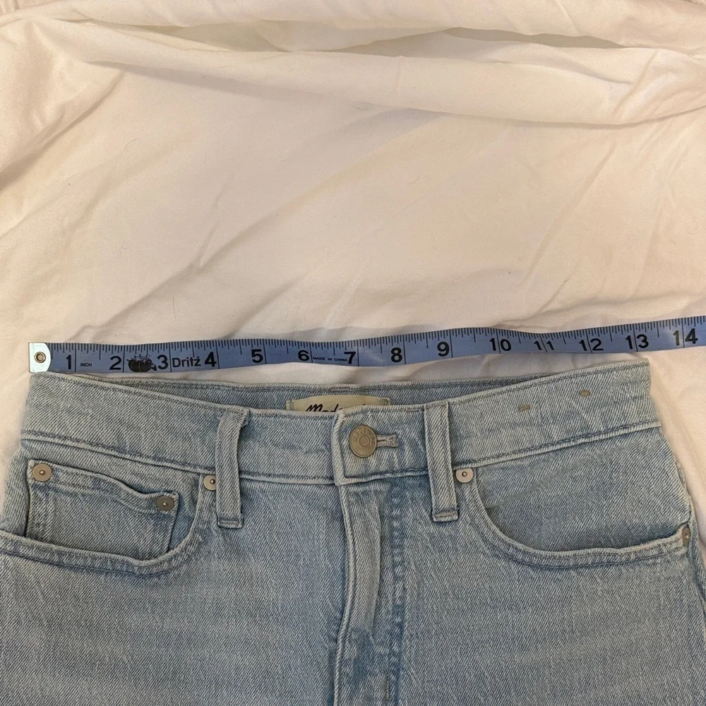 Madewell Women's Light denim Perfect Vintage Wide-leg Crop Jeans - Picture 2 of 6